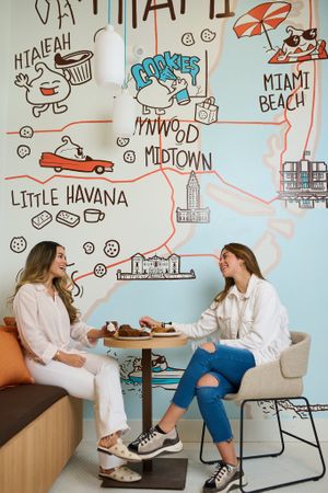 Cute Space to Share at The Chocolate Chip Bakery in Miami