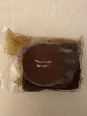 Brownie at The Chocolate Chip Bakery in Miami