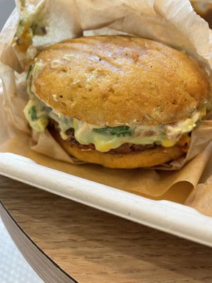 Burger  at The Chocolate Chip Bakery in Miami