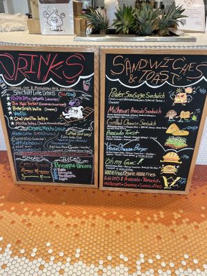 Other menu items #Veganuary at The Chocolate Chip Bakery in Miami