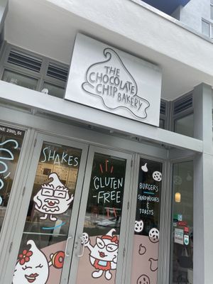 Cute entrance  at The Chocolate Chip Bakery in Miami