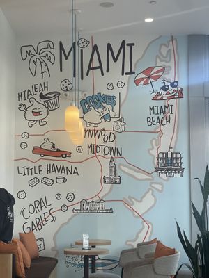  at The Chocolate Chip Bakery in Miami