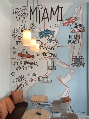   at The Chocolate Chip Bakery in Miami