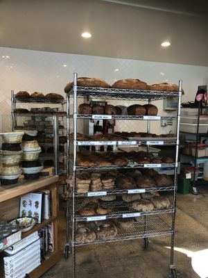 SO MANY CHOICES !!!!! at Motzi Bread in Baltimore