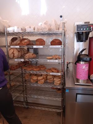 Fresh Baked Bread at Motzi Bread in Baltimore