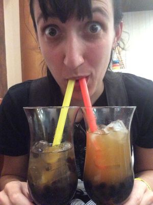 A Bubble tea fiend at Asia Food By Pralet in Pula