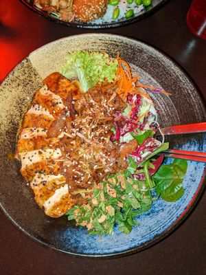 dish #1 at Bodhicitta Vegan Bowl in Berlin