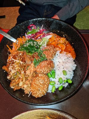 dish #2 at Bodhicitta Vegan Bowl in Berlin