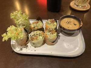 Nori rolls   at Bodhicitta Vegan Bowl in Berlin