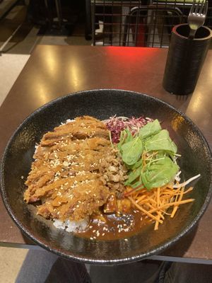 Hoisin rice bowl   at Bodhicitta Vegan Bowl in Berlin