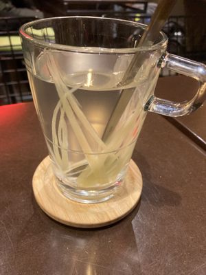 Ginger tea   at Bodhicitta Vegan Bowl in Berlin