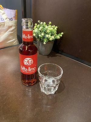 Fritz limo  at Bodhicitta Vegan Bowl in Berlin