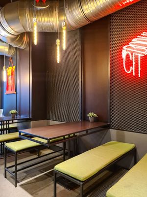 Interior 2 at Bodhicitta Vegan Bowl in Berlin