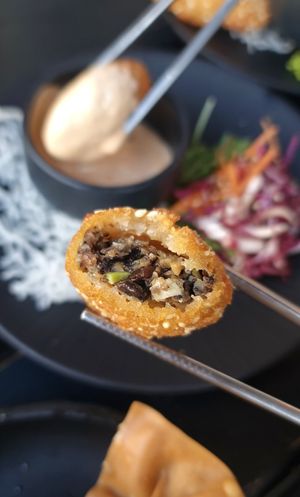 Cha Vien - inside at Bodhicitta Vegan Bowl in Berlin