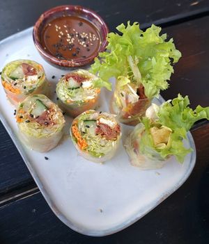 Cuon Chay at Bodhicitta Vegan Bowl in Berlin