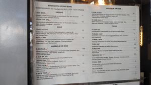 Fully vegan menu part 2 June 2025 at Bodhicitta Vegan Bowl in Berlin