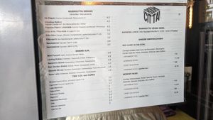 Fully vegan menu part 1 June 2025 at Bodhicitta Vegan Bowl in Berlin