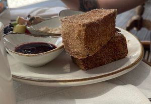 French toast   at The House of AïA in Playa Del Carmen