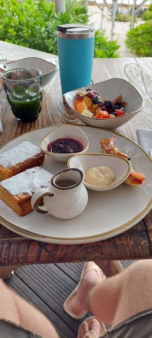 French toast at The House of AïA in Playa Del Carmen