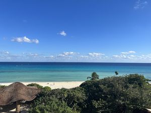 View from our room  at The House of AïA in Playa Del Carmen