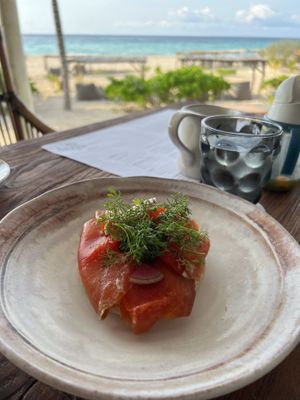 Papaya lox!  at The House of AïA in Playa Del Carmen