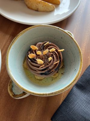 Cacao blessing dessert  at The House of AïA in Playa Del Carmen