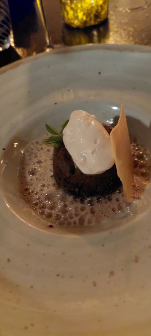 Matcha lava cake at UME in Playa Del Carmen