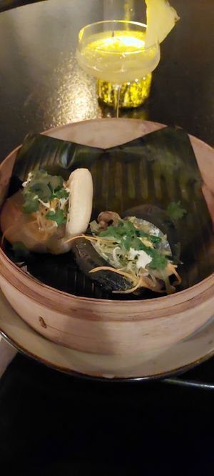Yin Yang bao at UME in Playa Del Carmen