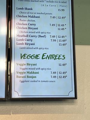 Menu  at Sophie's Mediterranean Grill in San Jose