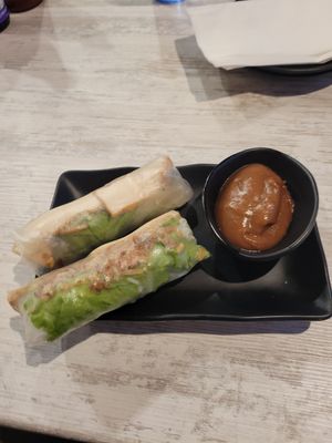 Spring rolls at PhoLicious in Bloomingdale