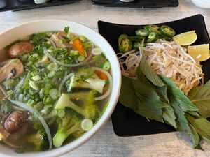 Vegan pho  at PhoLicious in Bloomingdale