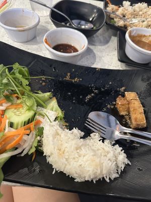 lemongrass tofu plate   at PhoLicious in Bloomingdale
