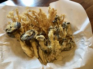 Mushroom fries  at Pool - 풀 in Jeonju