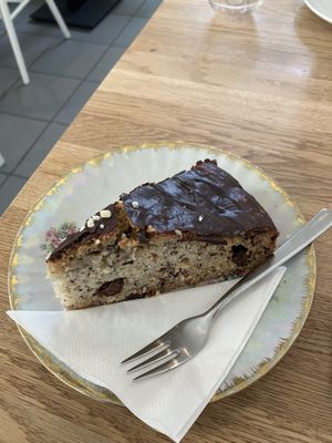 Vegan chocolate cake   at Blue Bee in Darmstadt