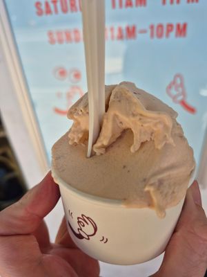 Peach lychee tea (special) at Chicho Gelato in Perth