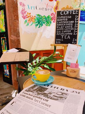 Specialty coffee place  at Art Food Corner in Funchal