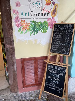 Smoothies #Veganuary at Art Food Corner in Funchal