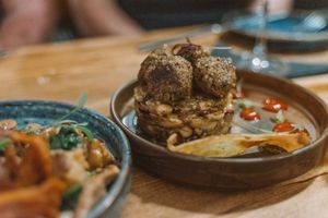 Italian Style Soya Meatballs at The Gallery in Ipswich