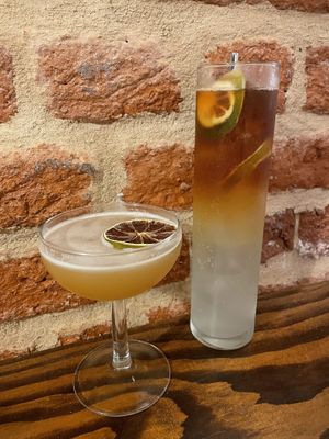 Cuban daiquiri and dark and stormy cocktails at The Gallery in Ipswich