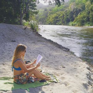 Nuestro río at Yay Sustainable Restaurant Lodge in Magdalena