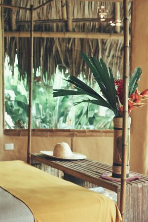 Ensuite for two people at Yay Sustainable Restaurant Lodge in Magdalena