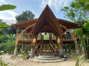 Yoga shala at Yay Sustainable Restaurant Lodge in Magdalena