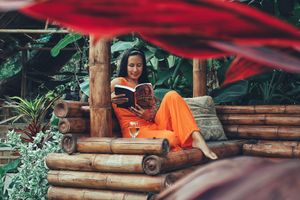 Recreation zone at Yay Sustainable Restaurant Lodge in Magdalena