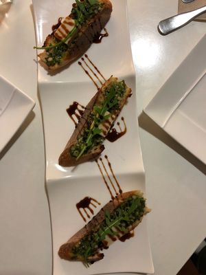 Antipasti was super delicious  at Loving Hut in Menton