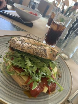   at The Finch in Santorini