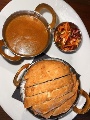 Chik'n vegan Katsu curry   at Cuan Mor in Oban