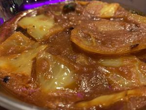 Veg (more like onion) jalfrezi  at Passage To India in Whitby