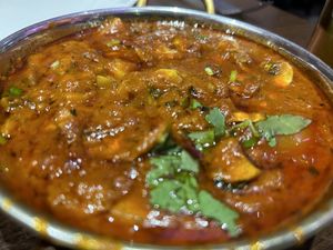 Mushroom madras   at Passage To India in Whitby