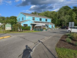 Exterior at Rising Tide Community Market in Damariscotta