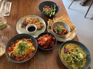 Lovely food!  at Meat is Dead in Leeds